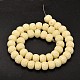 Dyed Carved Rondelle Synthetic Coral Beads Strands CORA-O003-07A-2