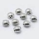 Thai 925 Sterling Silver Beads STER-K171-09AS-2