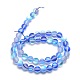 Synthetic Moonstone Beads Strands G-F142-12mm-08-2