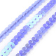 Perle di paillette in plastica ecologica PVC-Q092-6mm-P24-4