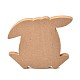 Easter Theme Natural Wood Display Decorations AJEW-P087-A04-2