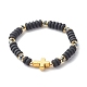Ensembles de bracelets extensibles en perles d'argile polymère faites à la main BJEW-JB06559-4