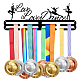 Scaffale da parete espositore porta medaglie in ferro alla moda ODIS-WH0021-086-1