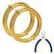 Kits de bijoux enroulés de fil de bricolage DIY-BC0011-81C-04-1