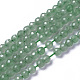 Natürlichen grünen Aventurin Perlen Stränge G-F596-10-3mm-1