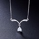 SHEGRACE 925 Sterling Silver Pendant Necklace JN618A-4