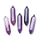 Perles d'agate violette naturelle G-K007-B10-1