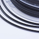 Плетеные корейские вощеные полиэфирные шнуры YC-G003-01-1.5mm-4