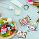 Étiquette de papier de savon DIY-WH0399-69-005-3