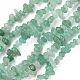 Natürlichen grünen Aventurin Perlen Stränge G-G0003-B36-2