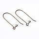 Accessoires de boucles d'oreilles fils avec cerceau rein EC221-NFAB-3
