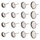 Craftdady 304 Stainless Steel Stud Earring Settings STAS-CD0001-01P-1