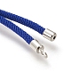 Браслет из нейлонового витого шнура MAK-M025-119A-2