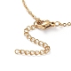 304 Stainless Steel Chain Necklaces NJEW-G335-21G-4