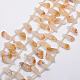 Natural Citrine Beads Strands G-K109-06-C-1
