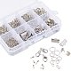 PandaHall Elite Basics Class Lobster Clasp And Jewelry Jump Rings In A Box Jewelry Finding Kit Alloy Drop End Pieces 1 Box FIND-PH0002-01-NF-B-4