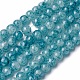 Chapelets de perles en verre peint par pulvérisation X-GLAA-A038-C-70-1