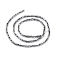 Non magnetici perle ematite sintetico fili G-C009-B19-3