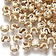 Brass Crimp Beads Covers X-KK-S354-214A-NF-2