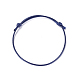 Création de bracelets en corde de polyester ciré coréen X-AJEW-JB00011-14-1