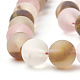Chapelets de perles en verre de peau de tigre G-T106-257-2