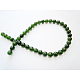 Hilos de abalorios de jade blanco natural X-G-Q611-3-2