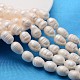 Grade a brins de perles de culture d'eau douce naturelles X-A23TS011-1