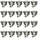 Sunnyclue 160 pièces breloques tête d'éléphant en alliage de zinc de style tibétain FIND-SC0007-97-1