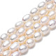Natural Cultured Freshwater Pearl Beads Strands PEAR-N012-04C-3