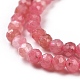 Natural Rhodonite Beads Strands G-C009-A17-4