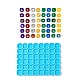 Stampi in silicone per ciondoli quadrati fai da te DIY-C014-10D-1