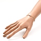 Bracelet en perles d'imitation en plastique ccb fait à la main pour fille femmes BJEW-JB06734-3