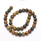 3-Augen-Dzi-Perlen im tibetischen Stil G-K166-02-10mm-L2-07-2
