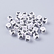 Chunky Letter A Acrylic Cube Beads for Kids Jewelry X-PL37C9129-A-1
