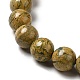 Natural Verdite Stone Beads Strands G-P515-A03-01-3