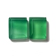Cabujones de ágata de ónix verde natural teñidos y calentados G-G975-04B-01-2