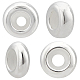 SUNNYCLUE 4 Pcs 2 Styles 925 Sterling Silver Spacer Beads STER-SC0001-01S-1