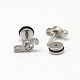 Stainless Steel Musical Note Ear Gauges EJEW-G132-11P-1