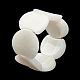 Bracciale elasticizzato con perline in finta pietra acrilica BJEW-B074-01C-2