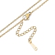 304 Edelstahl-Kabelketten-Halskette für Männer und Frauen NJEW-N050-A04-G15-2