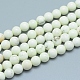 Chapelets de perles en opale jaune naturelle G-L552H-02D-1