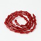 Faceted Cone Glass Bead Strands GLAA-J070-B02-2