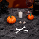 Polyester-Spitzenstoff mit Halloween-Motiv&nbsp;DIY-WH0699-75B-1-4