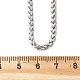 Ожерелья из нержавеющей стали 304 с цепочкой из пшеницы NJEW-O058-26P-3