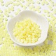 Imitationsjade 3/0 Glasperlen&nbsp;SEED-Z001-A-A07-2