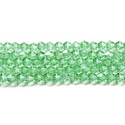 Прозрачные стеклянные бусины гальваническим пряди GLAA-F029-2mm-C24