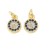 Латунные микро проложить кубического циркония подвески KK-U056-39G