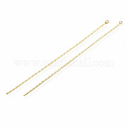 Brass Coreana Chain Tassel Pendants KK-S356-184G-NF
