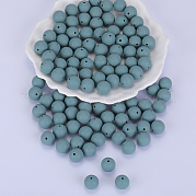 Круглые силиконовые фокусные бусины SI-JX0046A-103