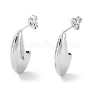 Серьги-гвоздики из нержавеющей стали 304 EJEW-H115-14P